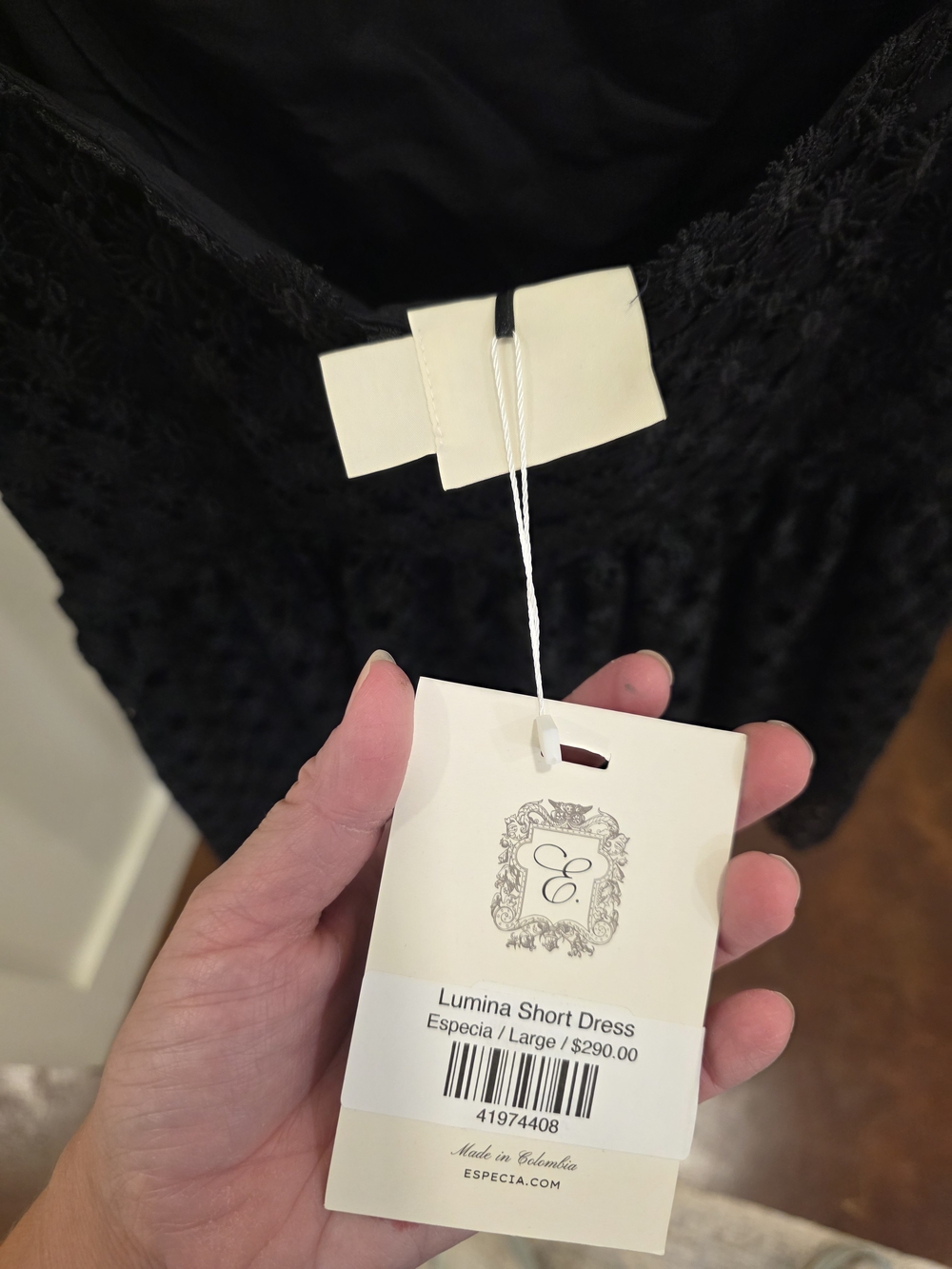 NEW Especia Lumina Short Dress Large - Picture 2 of 7